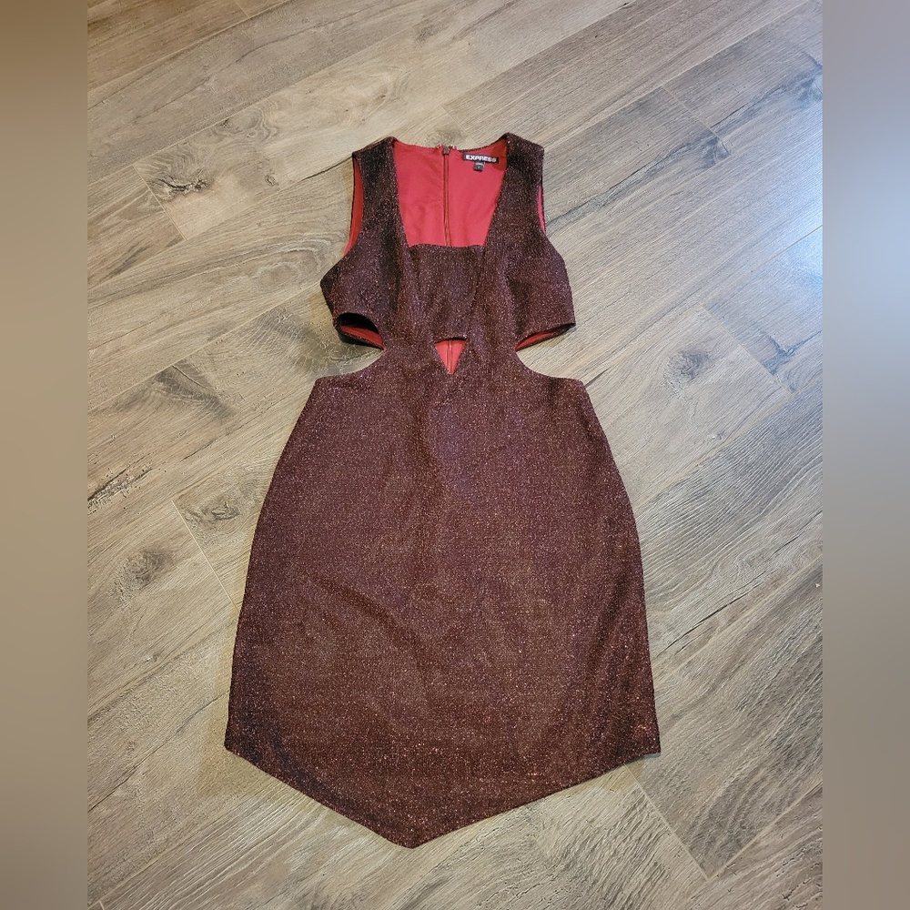 Express Size 2 Red Dress
